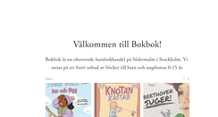 Desktop Screenshot of bokbok.se